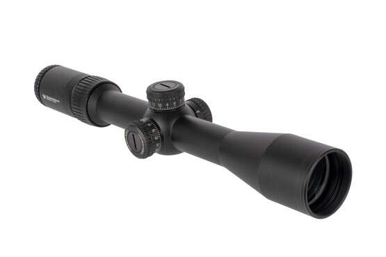 Vortex Optics Diamondback Tactical offers 4x to 16x magnification range with a true first focal plane EBR-2C MOA reticle